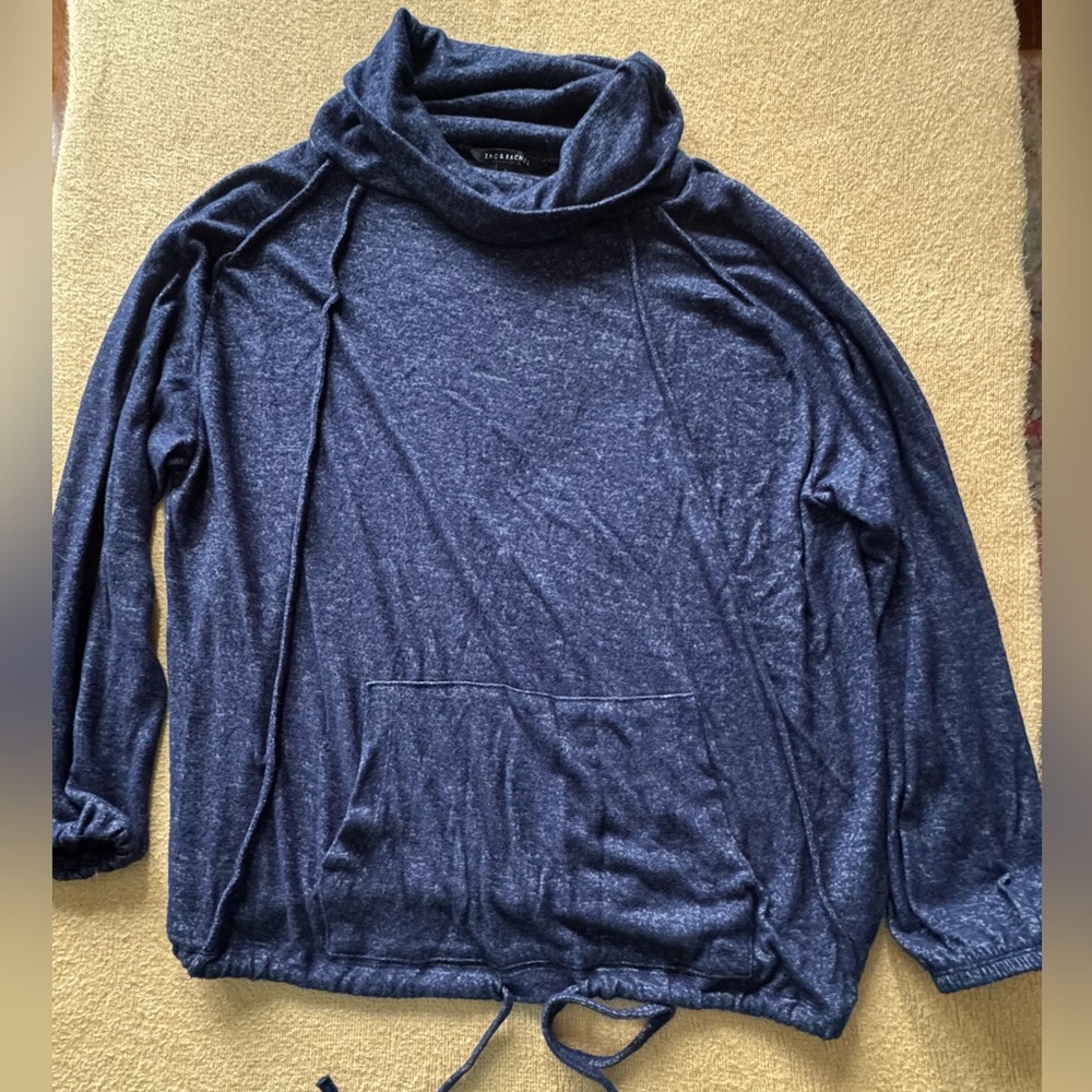 Zac & Rachel Navy Knit Top